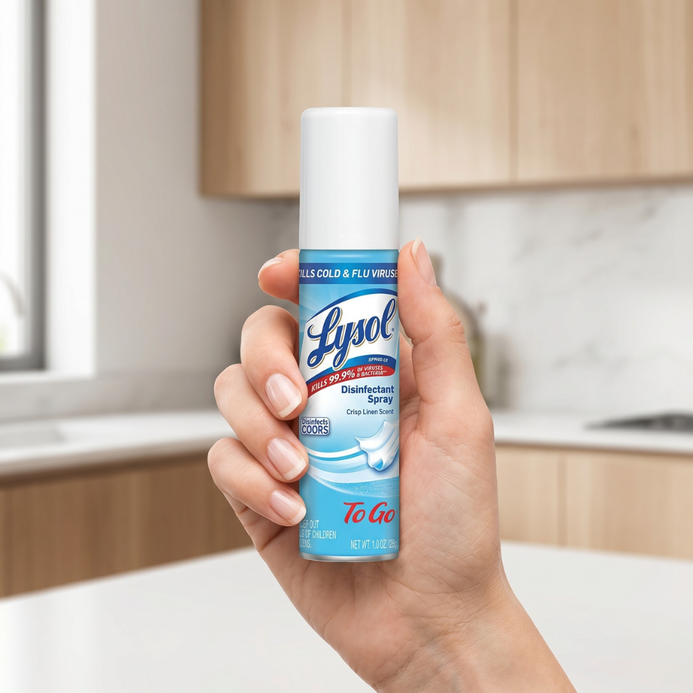 LYSOL XỊT KHỬ TRÙNG BỀ MẶT HƯƠNG VẢI LANH 28G