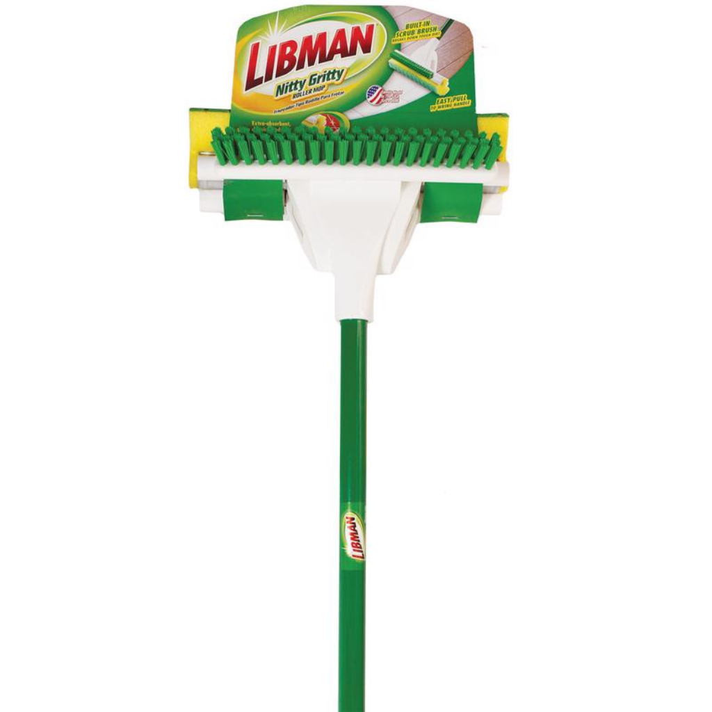 LIBMAN CÂY LAU NHÀ BỌT BIỂN 25CM TÍCH HỢP BÀN CHÀ
