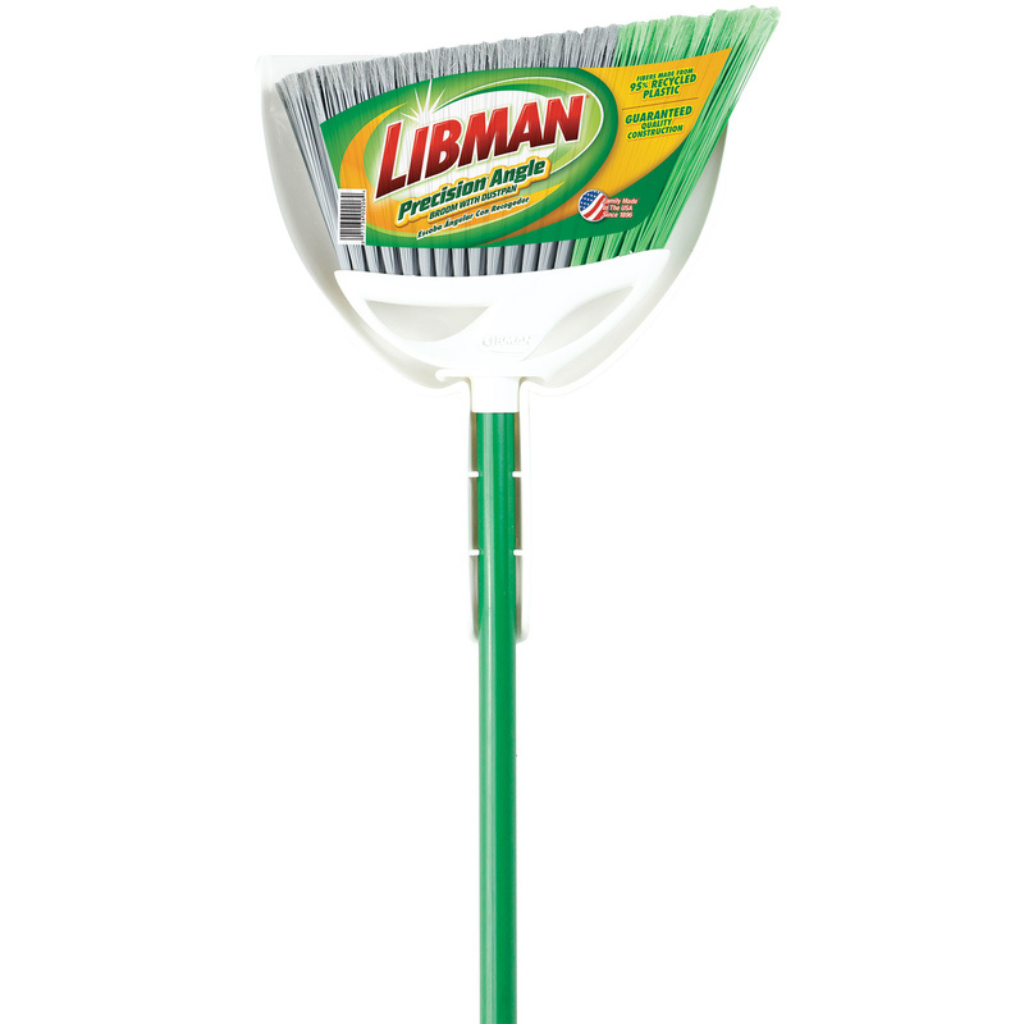 LIBMAN CHỔI NHỰA PET TÁI CHẾ KÈM ĐỒ HỐT RÁC