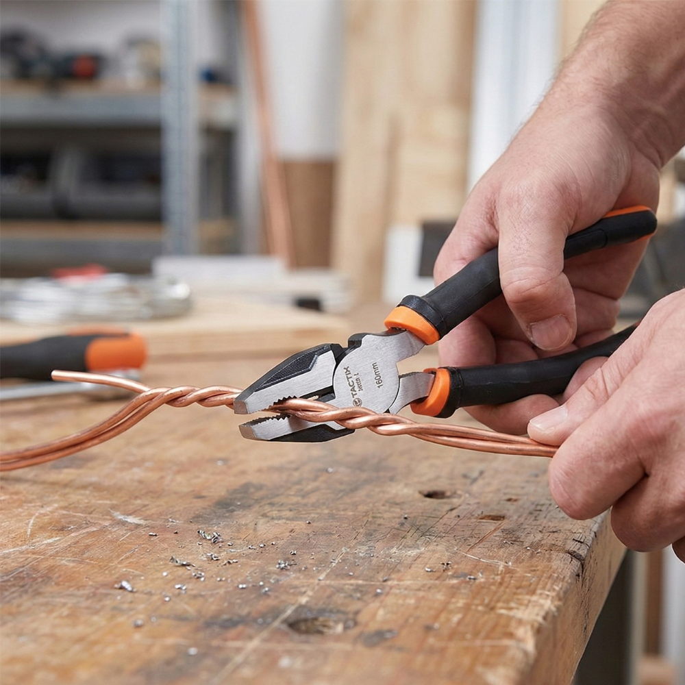 KÌM LINESMAN TACTIX THÉP MẠ CROM NIKEN 160MM