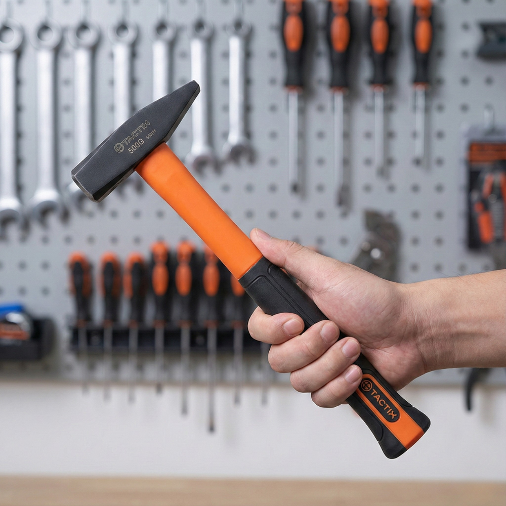 BÚA ĐẦU VUÔNG TAY CẦM CHỐNG TRƯỢT TACTIX 500G