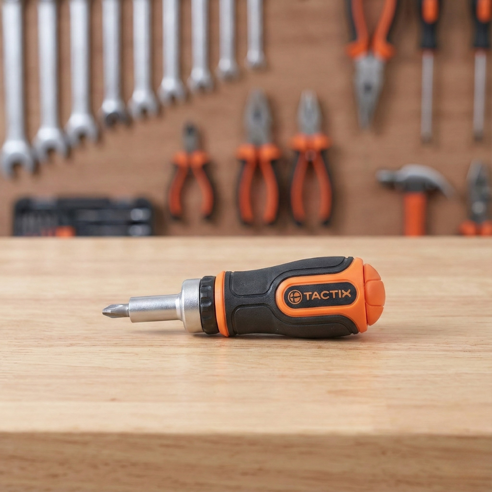 TUA VÍT TACTIX 900063 6 TRONG 1 BẰNG THÉP