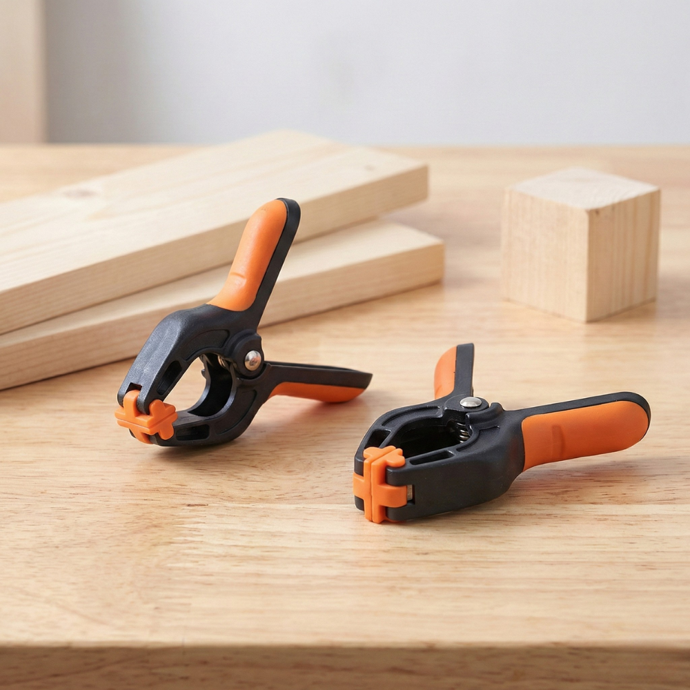 BỘ 2 KẸP TÚI NYLON TACTIX 215701 BẰNG NHỰA 80MM