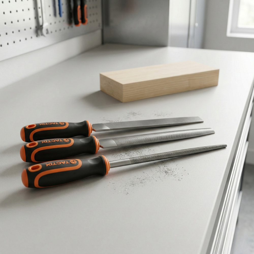 BỘ 3 GIŨA KIM LOẠI CHỐNG TRƯỢT TACTIX 200MM THÉP