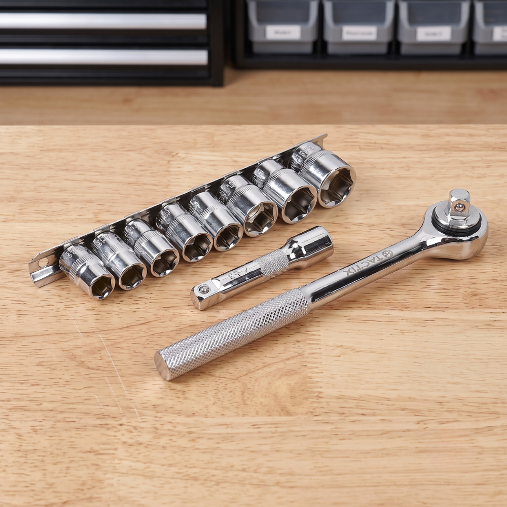 BỘ 10 MÓN DỤNG CỤ TACTIX BẰNG CROM VANADI