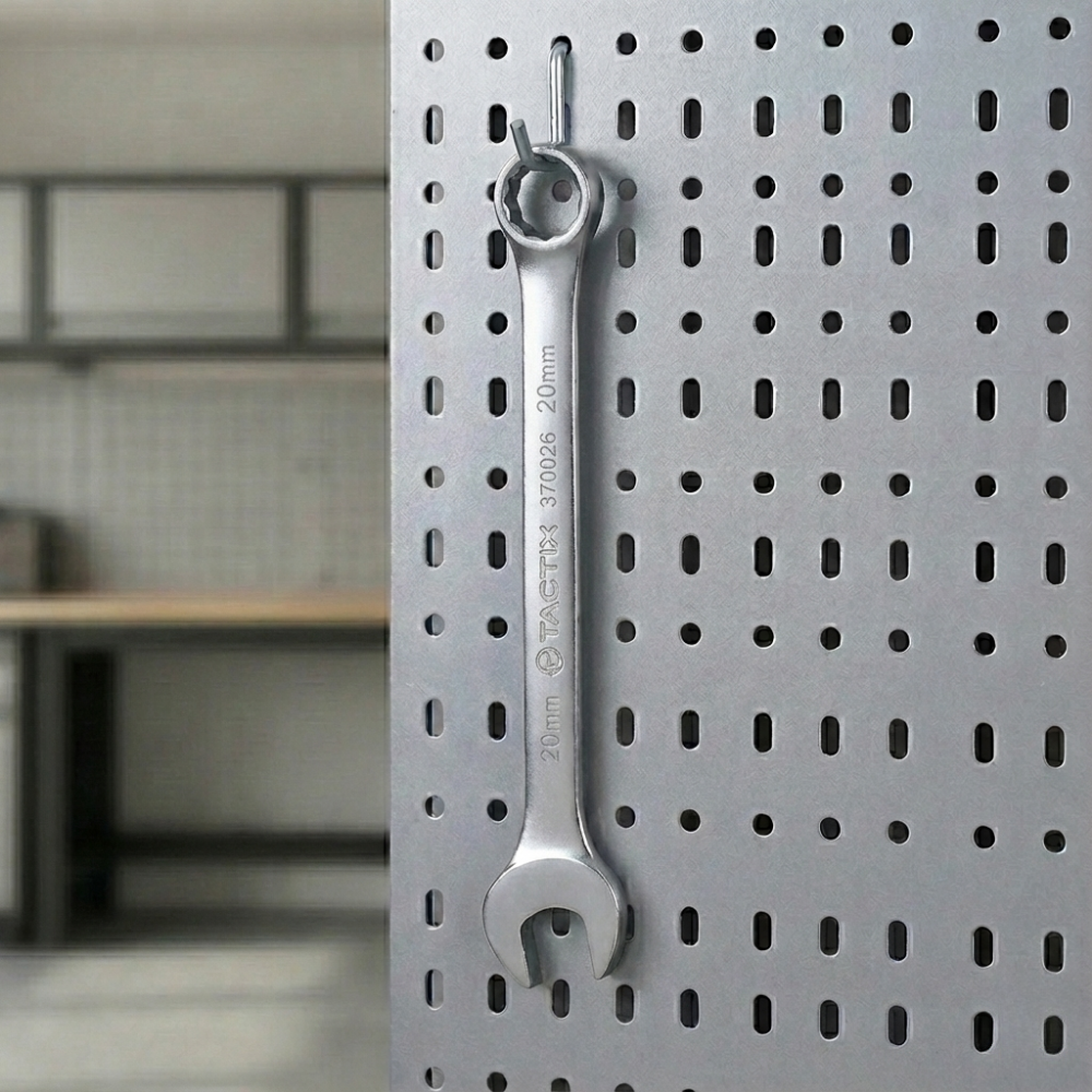 CỜ LÊ CHUẨN SAE VÀ METRIC TACTIX MÀU BẠC 20MM