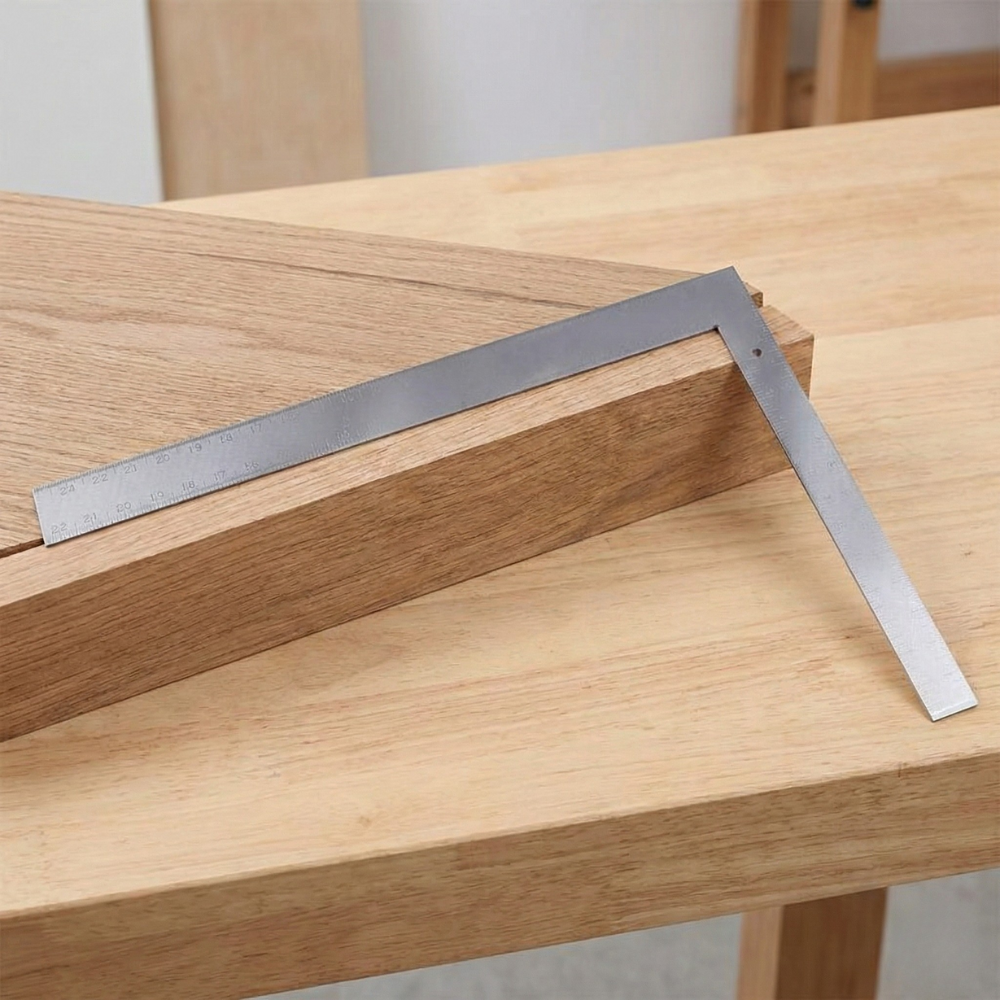 THƯỚC KE VUÔNG GÓC THÉP TACTIX 300X200MM