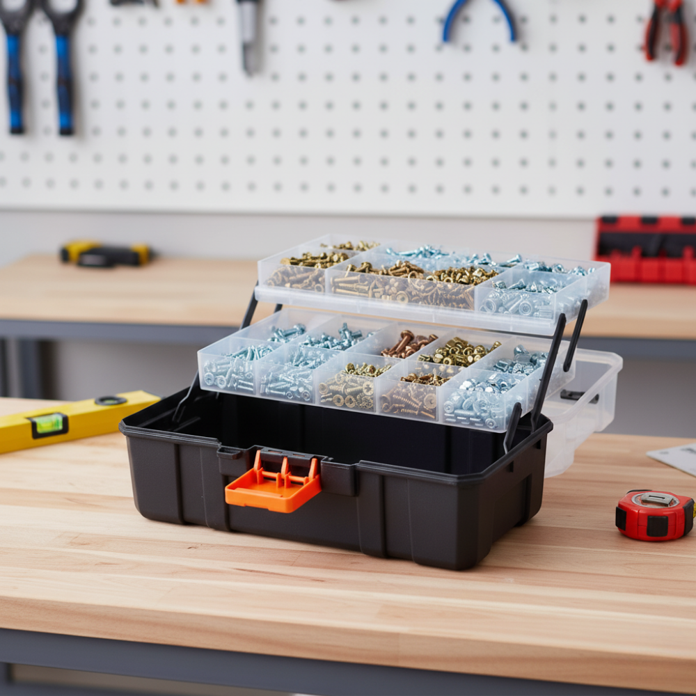 HỘP ĐỰNG ĐA NĂNG TACTIX 33X20X15.8CM BẰNG NHỰA