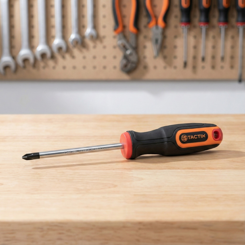 TUỐC NƠ VÍT PHILLIPS ĐẦU TỪ TACTIX205037 PH2X100MM