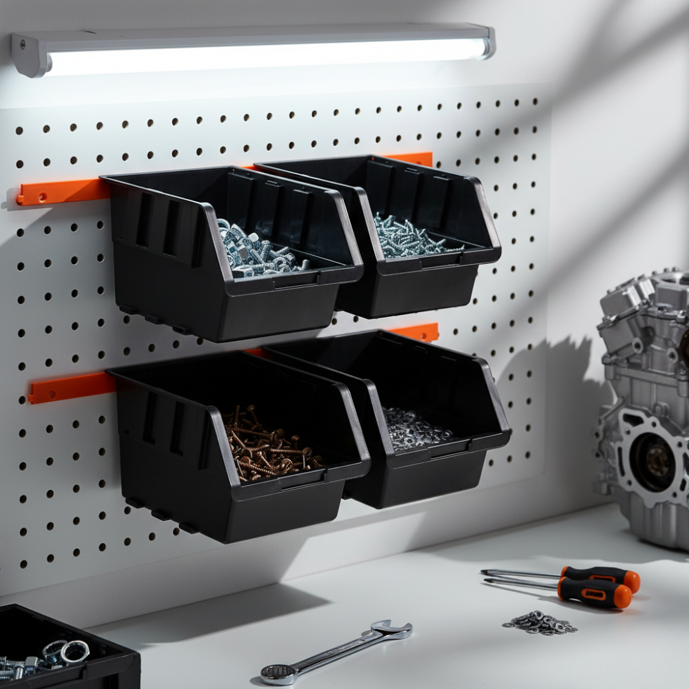 4 KHAY ĐỰNG DỤNG CỤ TACTIX 15X24X12.8CM BẰNG NHỰA