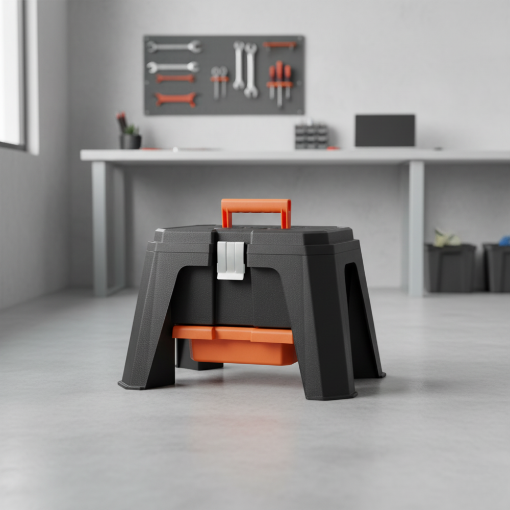 THÙNG ĐỰNG DỤNG CỤ TACTIX 50.8X40.6X31.8CM NHỰA