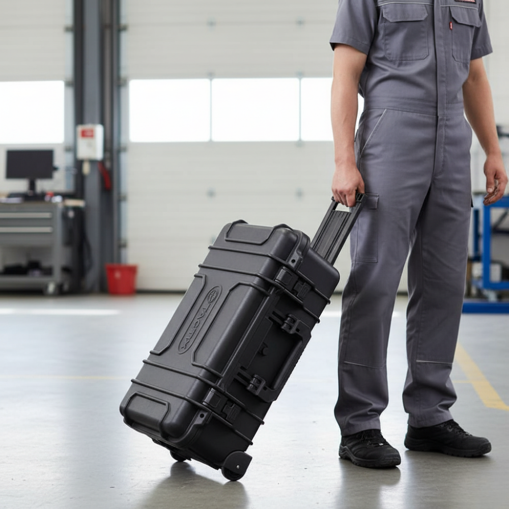 HỘP ĐỰNG DỤNG CỤ CÓ NẮP VÀ TAY CẦM TACTIX 320088&1