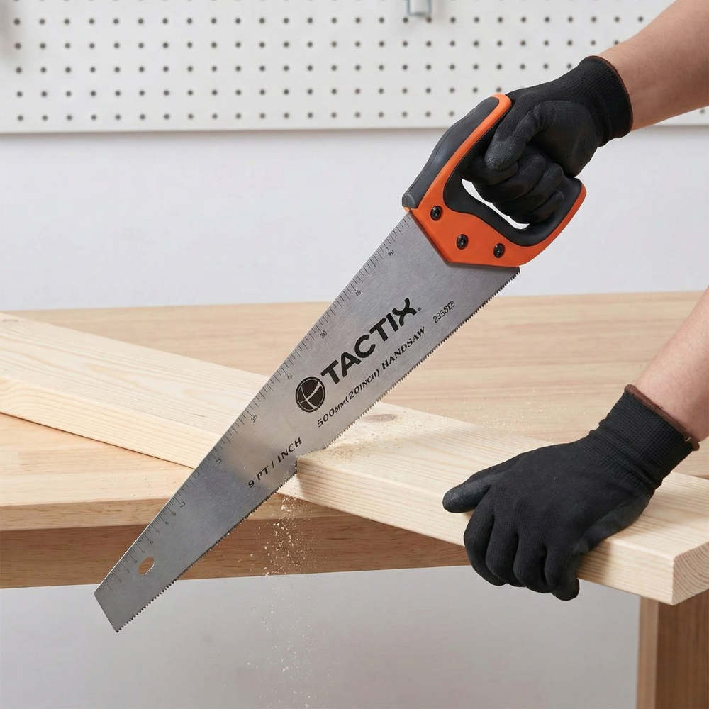 CƯA CẦM TAY TACTIX 265023 BẰNG THÉP 500MM