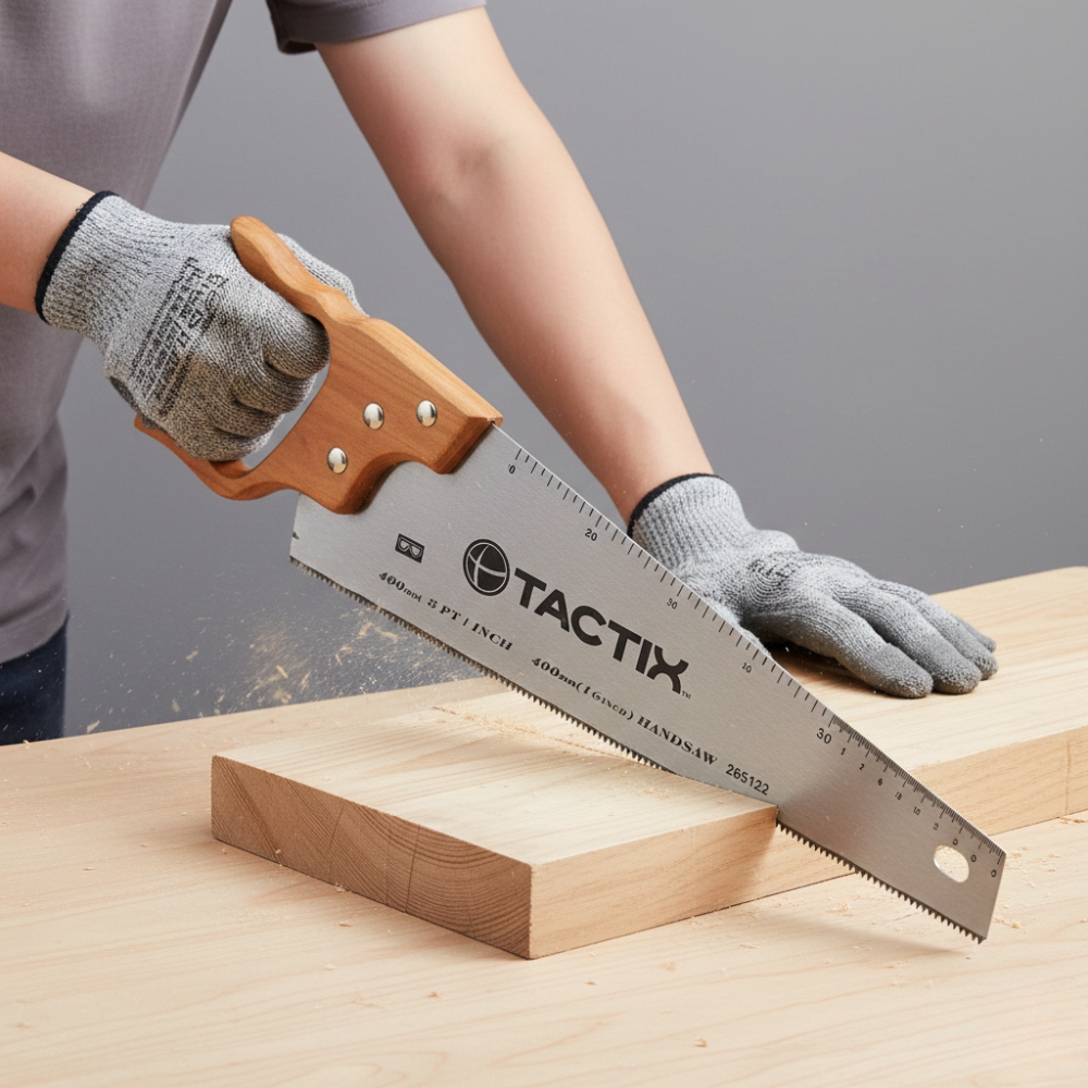 CƯA CẦM TAY TACTIX 265123 BẰNG THÉP 450MM