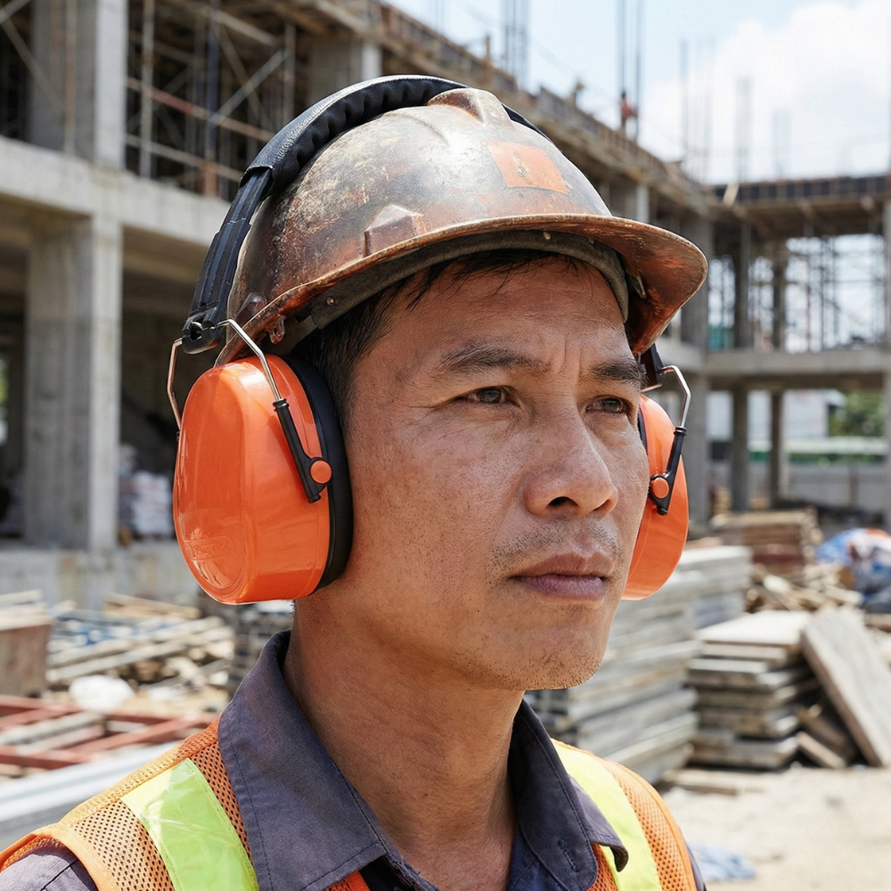 BỊT TAI TACTIX 488107 CHỐNG ỒN BẰNG NHỰA VÀ CAO SU