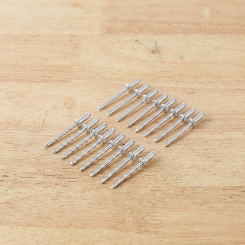 BỘ 100 ĐINH TÁN TACTIX 3.2X6.4MM BẰNG THÉP MẠ NHÔM