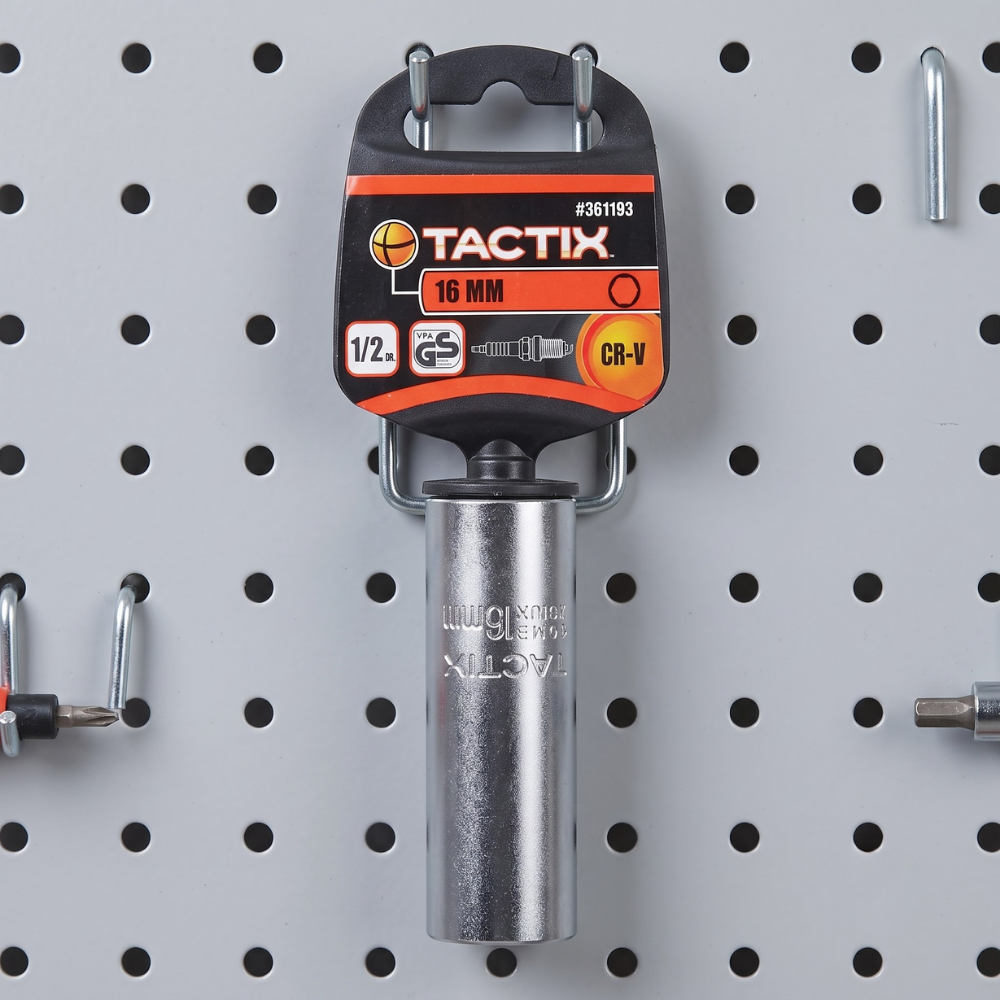 ĐẦU TUÝP VẶN BUGI 1/2IN TACTIX 16MM BẰNG CR-V