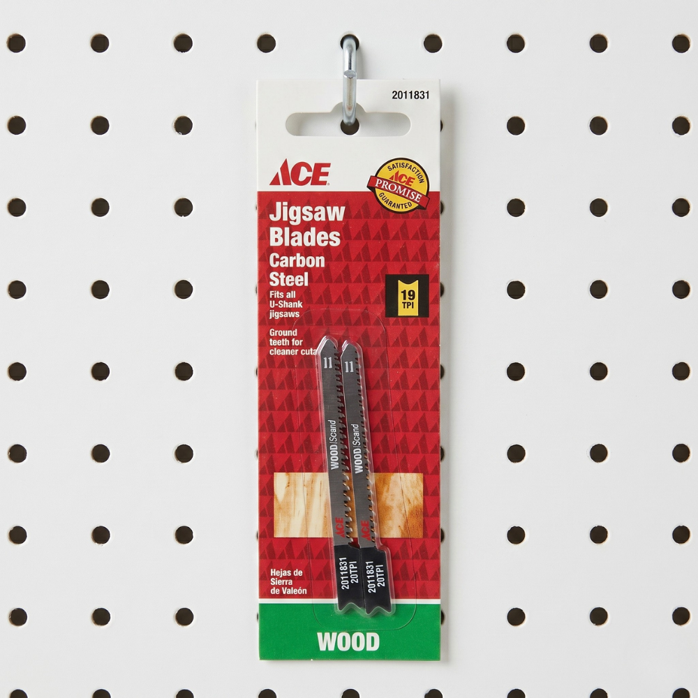 BỘ 2 LƯỠI CƯA GỖ BẰNG THÉP ACE 69.8MM 19 TPI