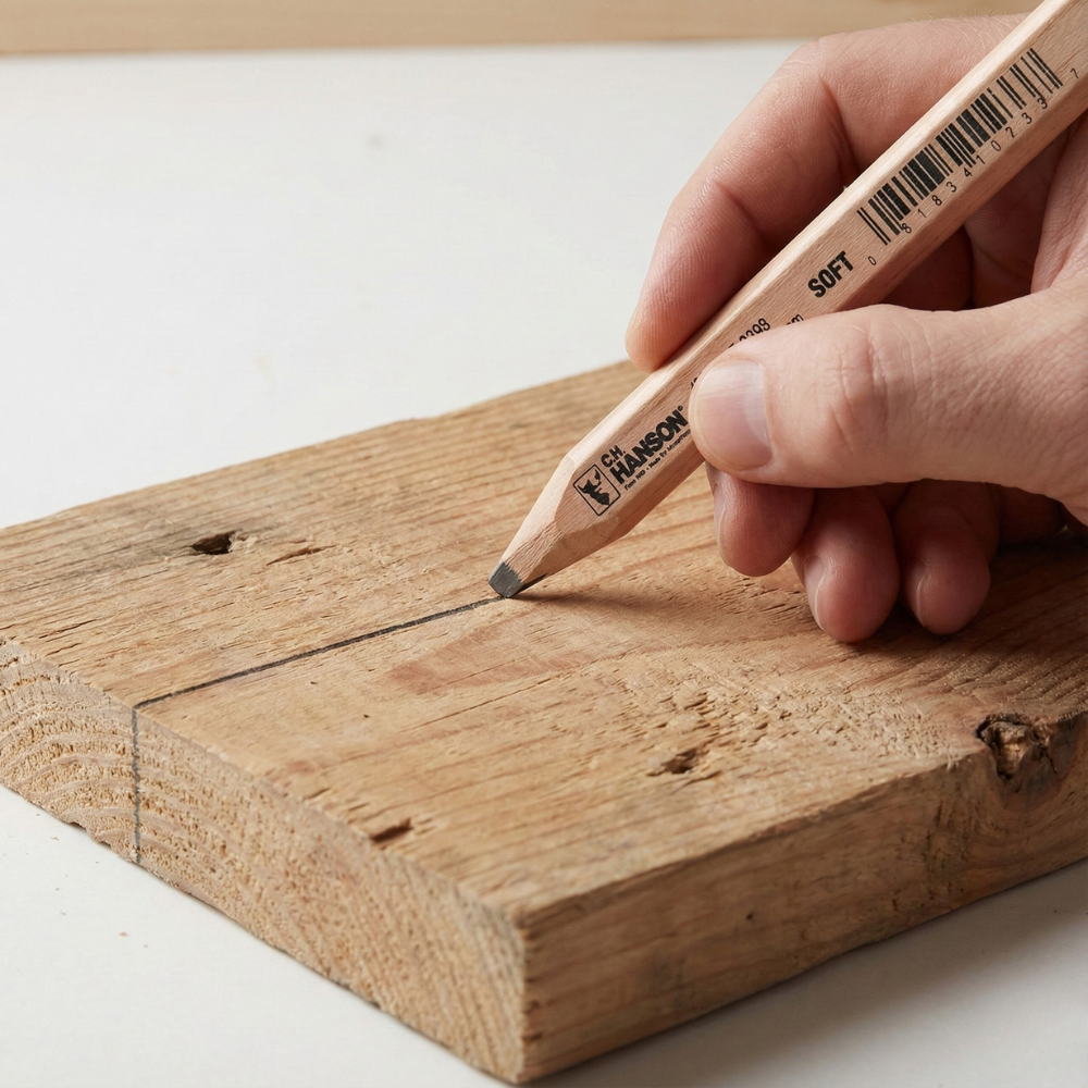 C.H. HANSON BÚT CHÌ MỀM CHO THỢ MỘC 17.7X1.2CM