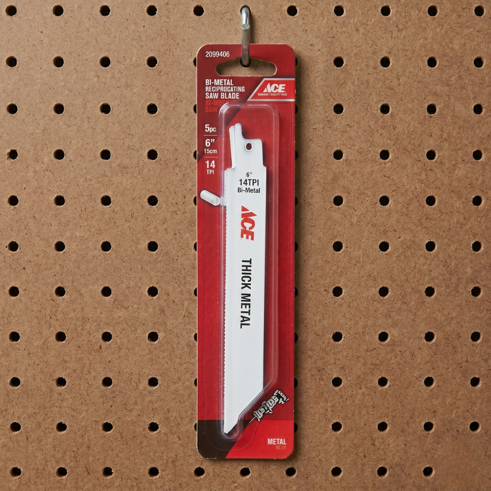 BỘ 5 LƯỠI CƯA GỖ BẰNG LƯỠNG KIM ACE 15CM 14 TPI