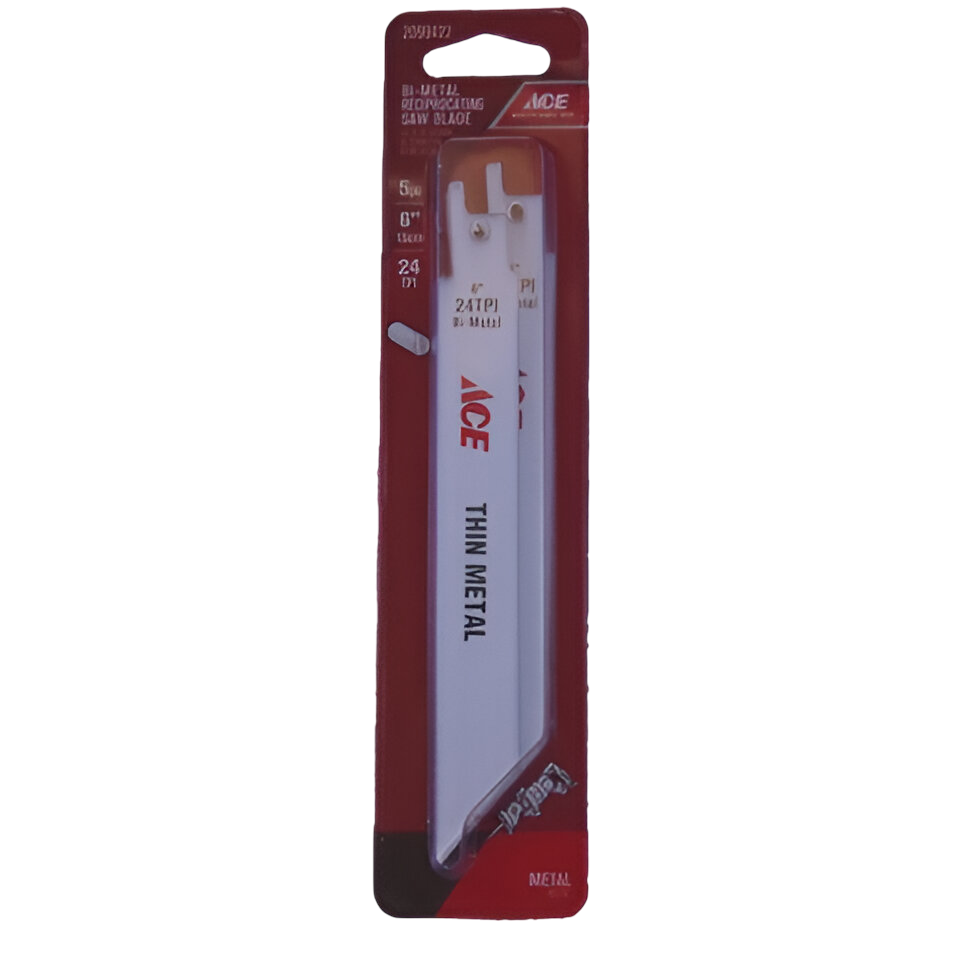 BỘ 5 LƯỠI CƯA GỖ BẰNG LƯỠNG KIM ACE 15CM 24 TPI