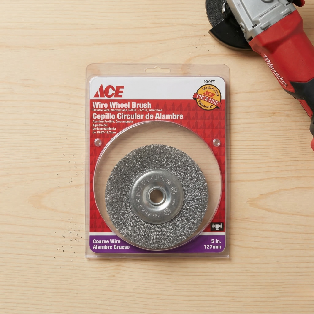 BÁNH CƯỚC SỢI THÉP XOẮN ACE 13CM