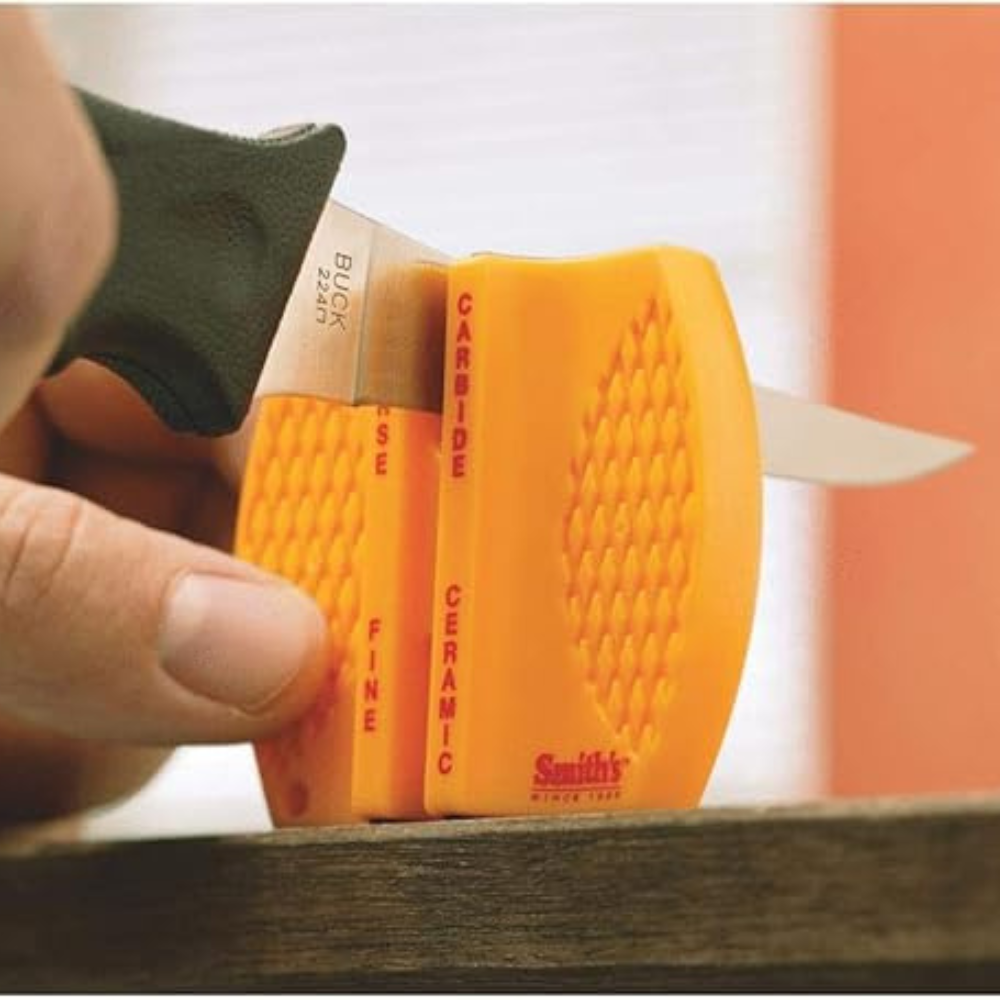 SMITH'S DỤNG CỤ MÀI DAO CACBUA/GỐM 18CM 8GRIT