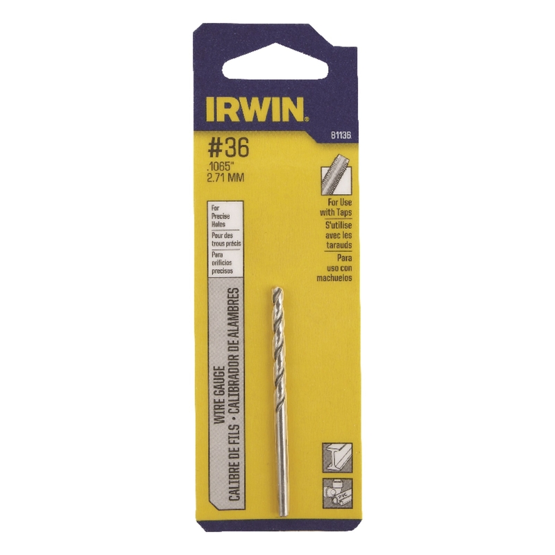 IRWIN MŨI KHOAN THÉP HIỆU #36 DÀI 6.4CM