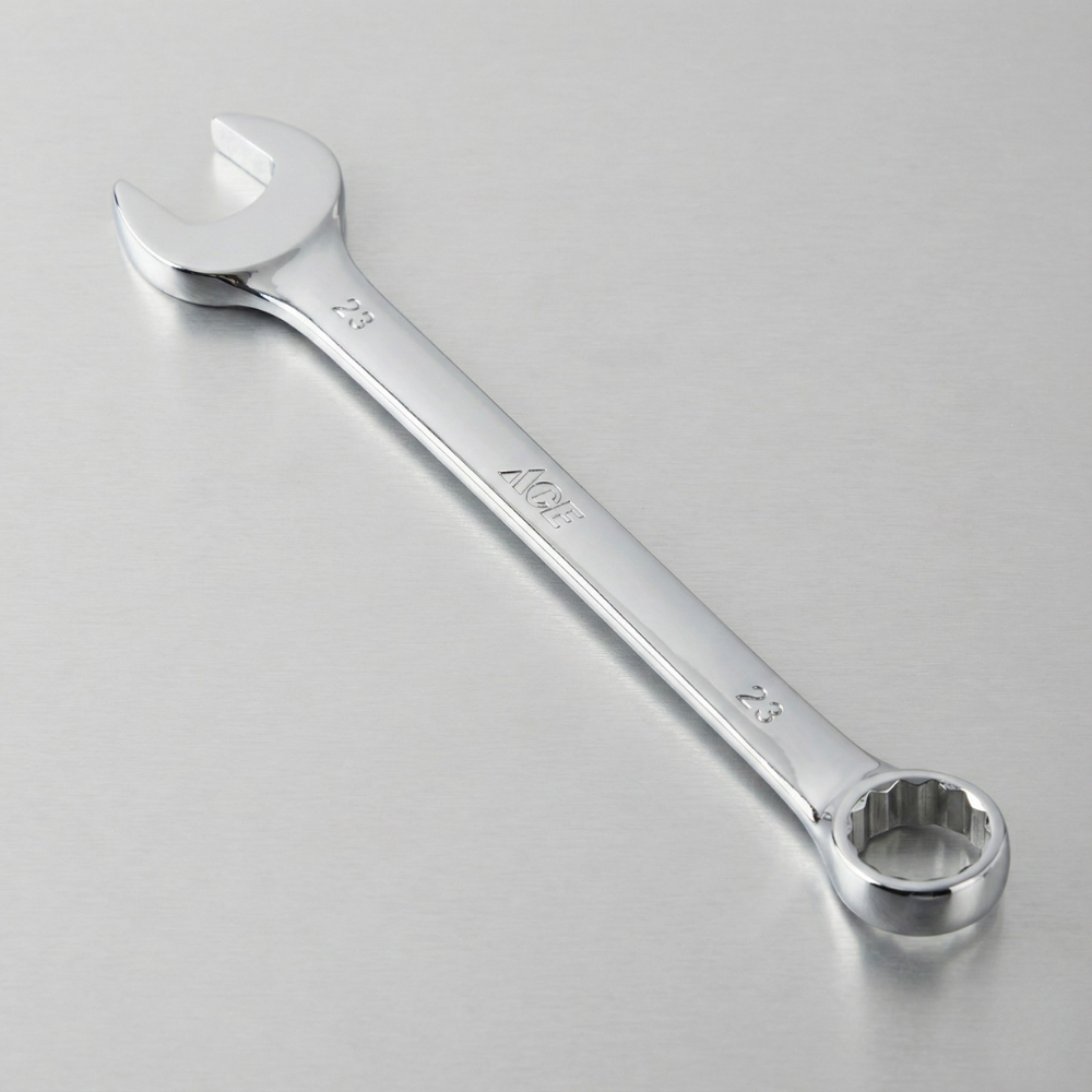 CÂY CỜ-LÊ 1 ĐẦU MỞ 1 ĐẦU CHÒNG ACE 23MM MÀU BẠC