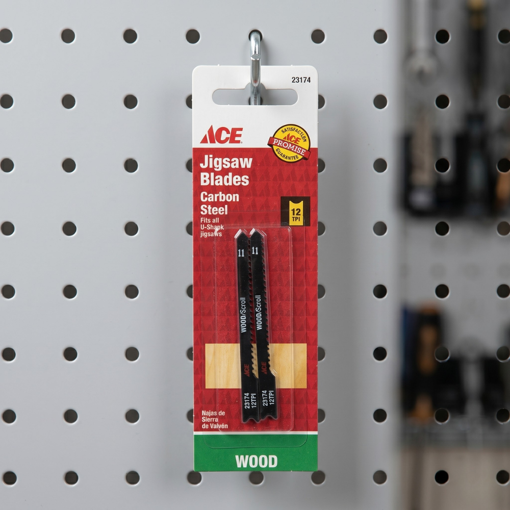 BỘ 2 LƯỠI CƯA GỖ BẰNG THÉP ACE 69.8MM 12 TPI