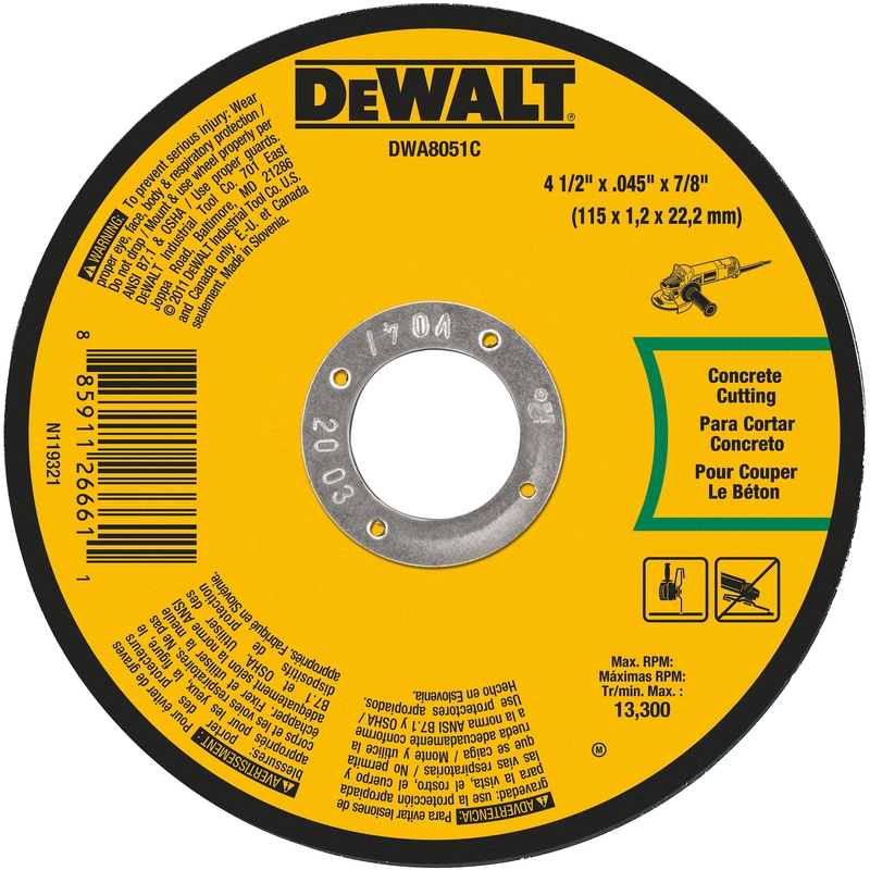 DEWALT ĐÁ MÀI CẮT BẰNG NHÔM OXIT 11CM X 2CM