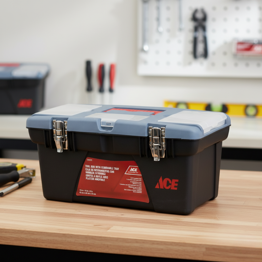 HỘP ĐỰNG DỤNG CỤ 48CM BẰNG NHỰA ACE