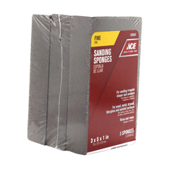ACE GÓI 3 MIẾNG XỐP CHÀ NHÁM HÌNH CHỮ NHẬT 120GRIT
