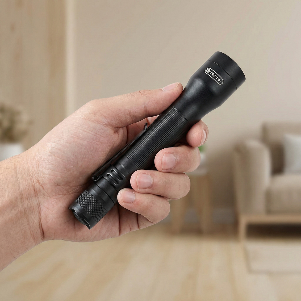 ĐÈN PIN RỌI TACTIX 510047 2XAA VỎ NHÔM