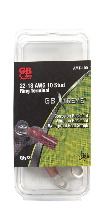 GARNER BENDER BỘ 3 ĐẦU COS TRÒN ĐỎ 0.4 22-18 AWG