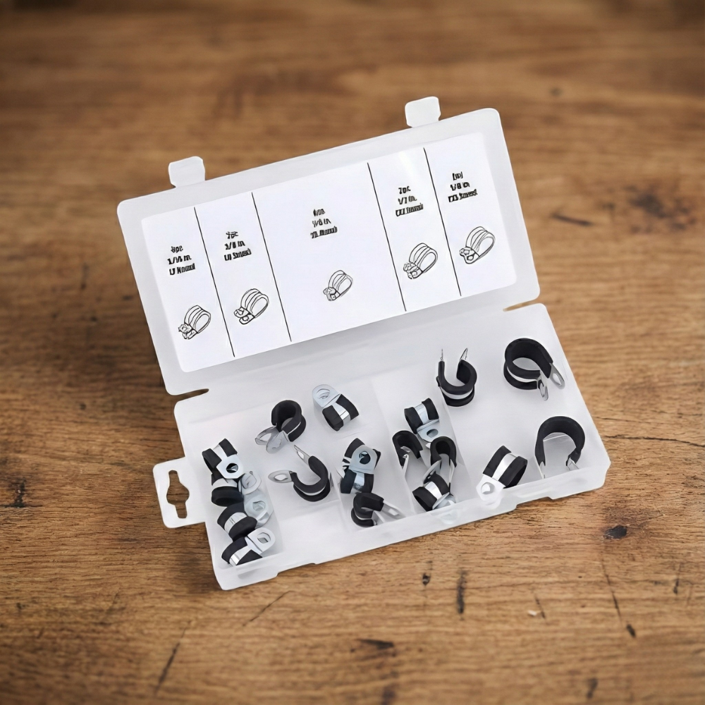 BỘ 18 KẸP CÁCH ĐIỆN CAO SU TACTIX NHIỀU KÍCH CỠ