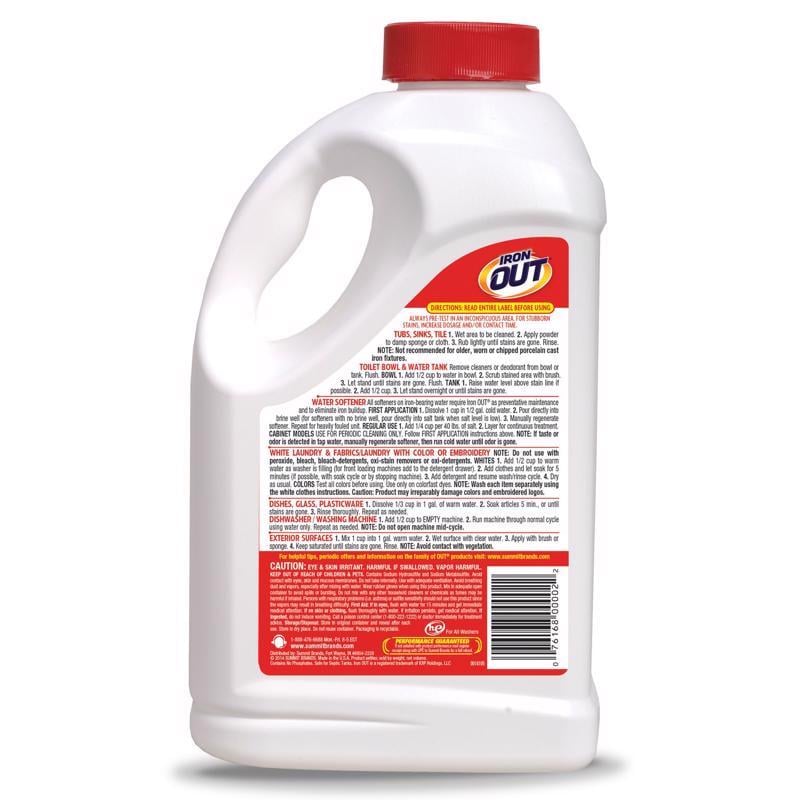 IRONOUT NƯỚC TẨY RỈ SÉT CHO NHÀ VỆ SINH 2.1KG