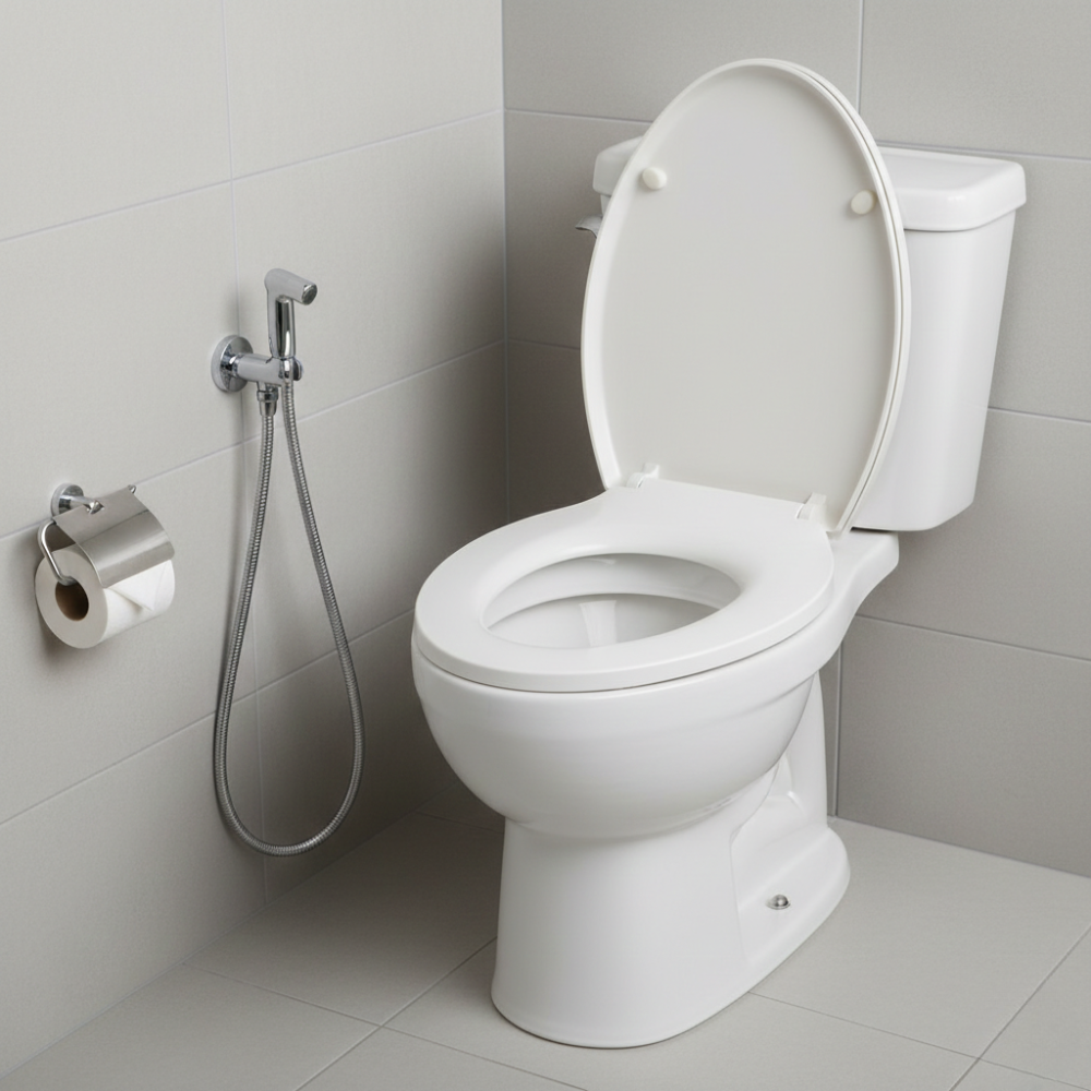 BỆ NGỒI TOILET BẰNG NHỰA 48.3CM - 9910BACE