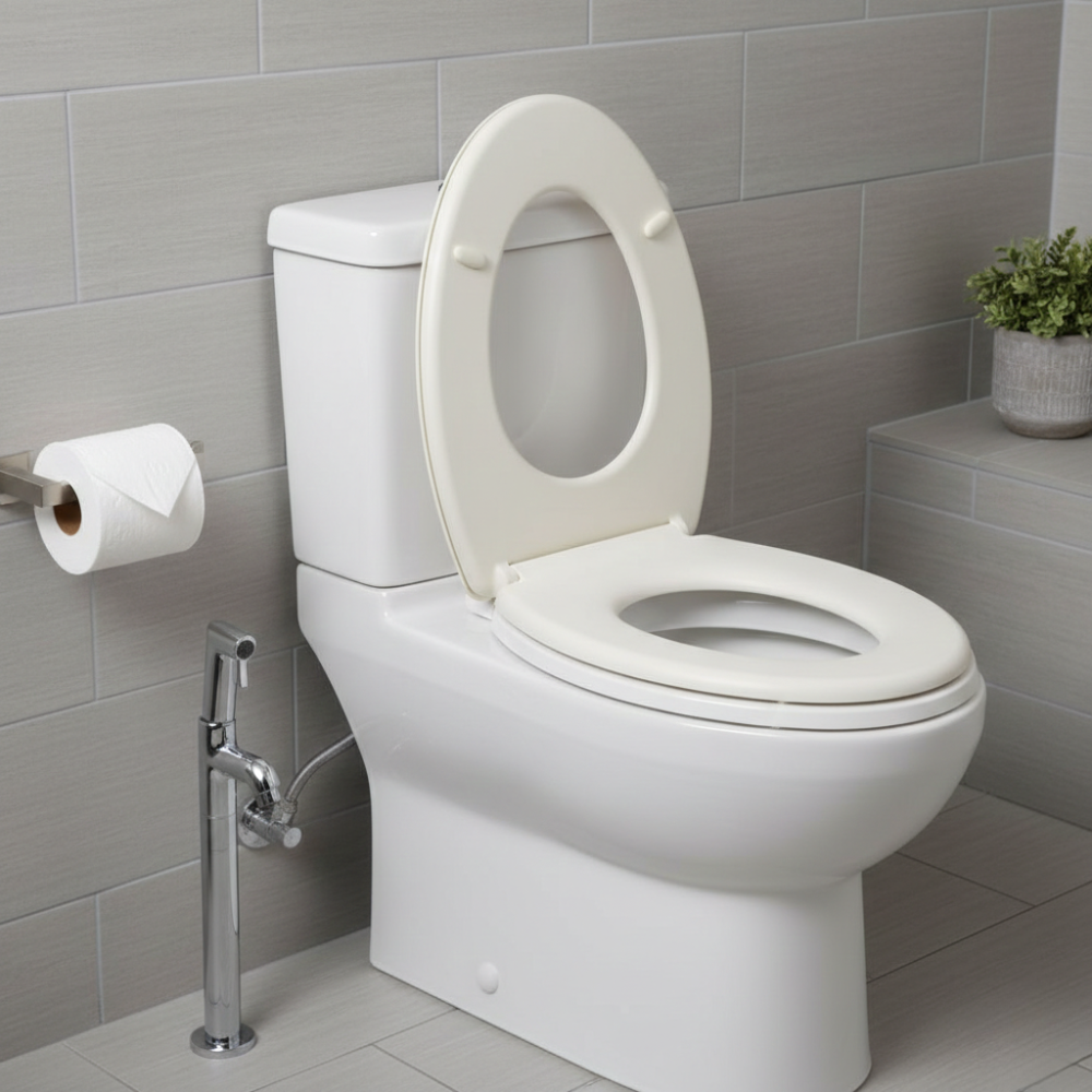 BỆ NGỒI TOILET BẰNG NHỰA 48.3CM - 102-BACE