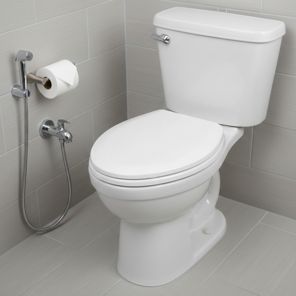 ACE BỆ NGỒI TOILET BẰNG GỖ ÉP OVAN 48.3CM