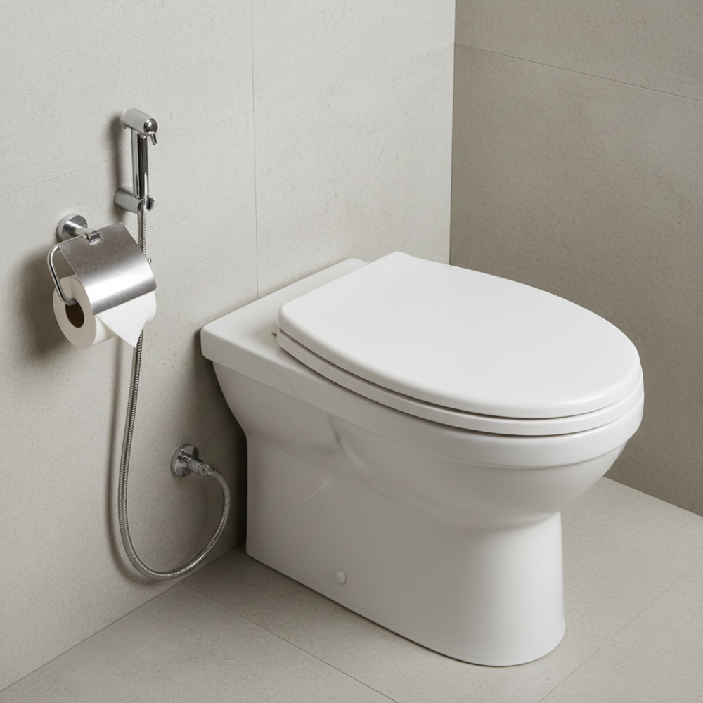 BỆ NGỒI TOILET 48.3CM BẰNG GỖ - WMS-19-BBACE