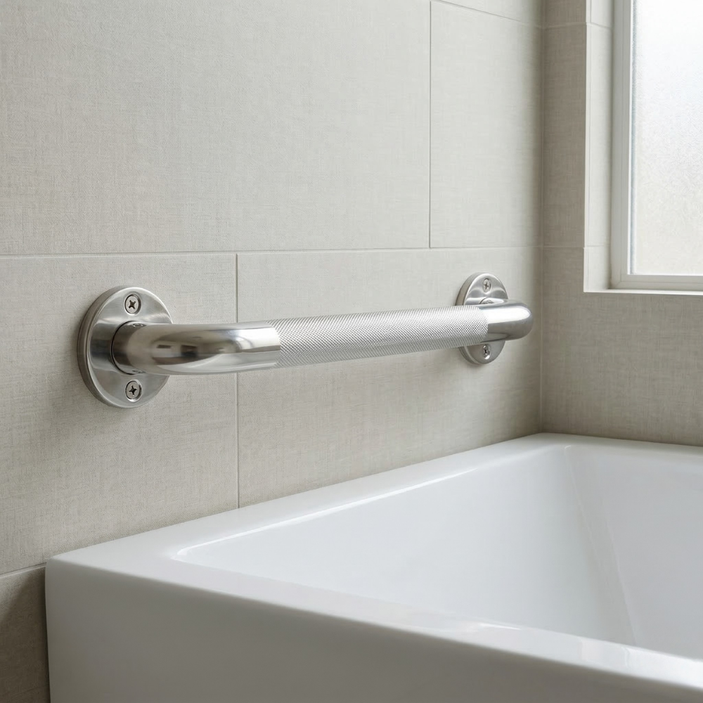 ACE TAY VỊN HỖ TRỢ AN TOÀN CHO NHÀ TẮM 40.6CM THÉP
