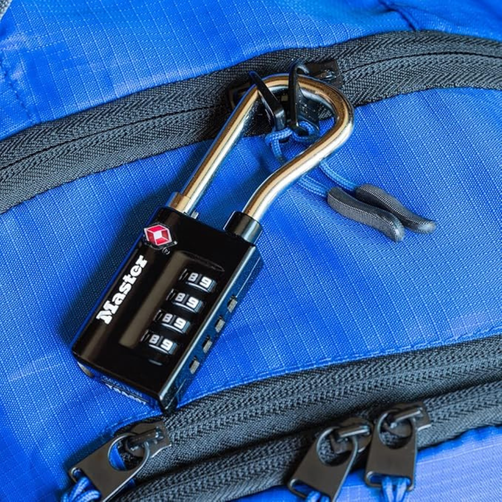 MASTER LOCK KHÓA SỐ KHÓA VALI, HÀNH LÝ 4 VÒNG THÉP