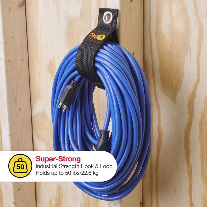 WRAP-IT GÓI 2 ĐAI BUỘC NHỰA PP CÓ LỖ 5X43CM
