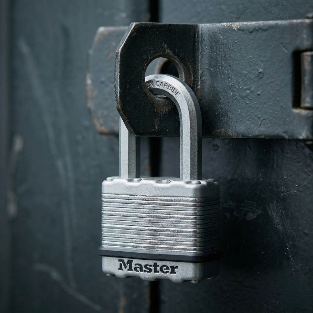 MASTER LOCK Ổ KHÓA CỬA, CỔNG, TỦ THÉP ĐA LỚP 51MM