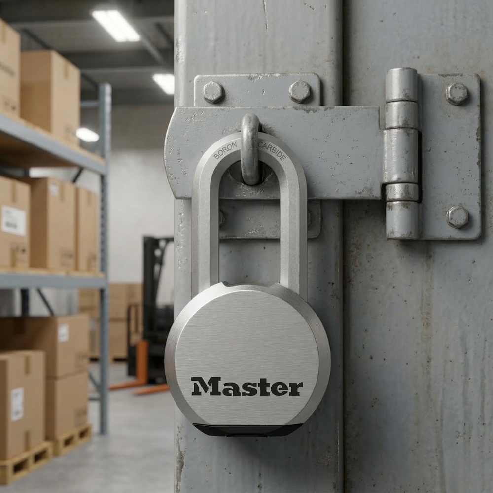 MASTER LOCK Ổ KHÓA CỬA, CỔNG NGOÀI TRỜI THÉP 64MM