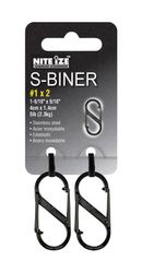 NITE IZE GÓI 2 MÓC KHÓA CHỮ S BẰNG NHỰA