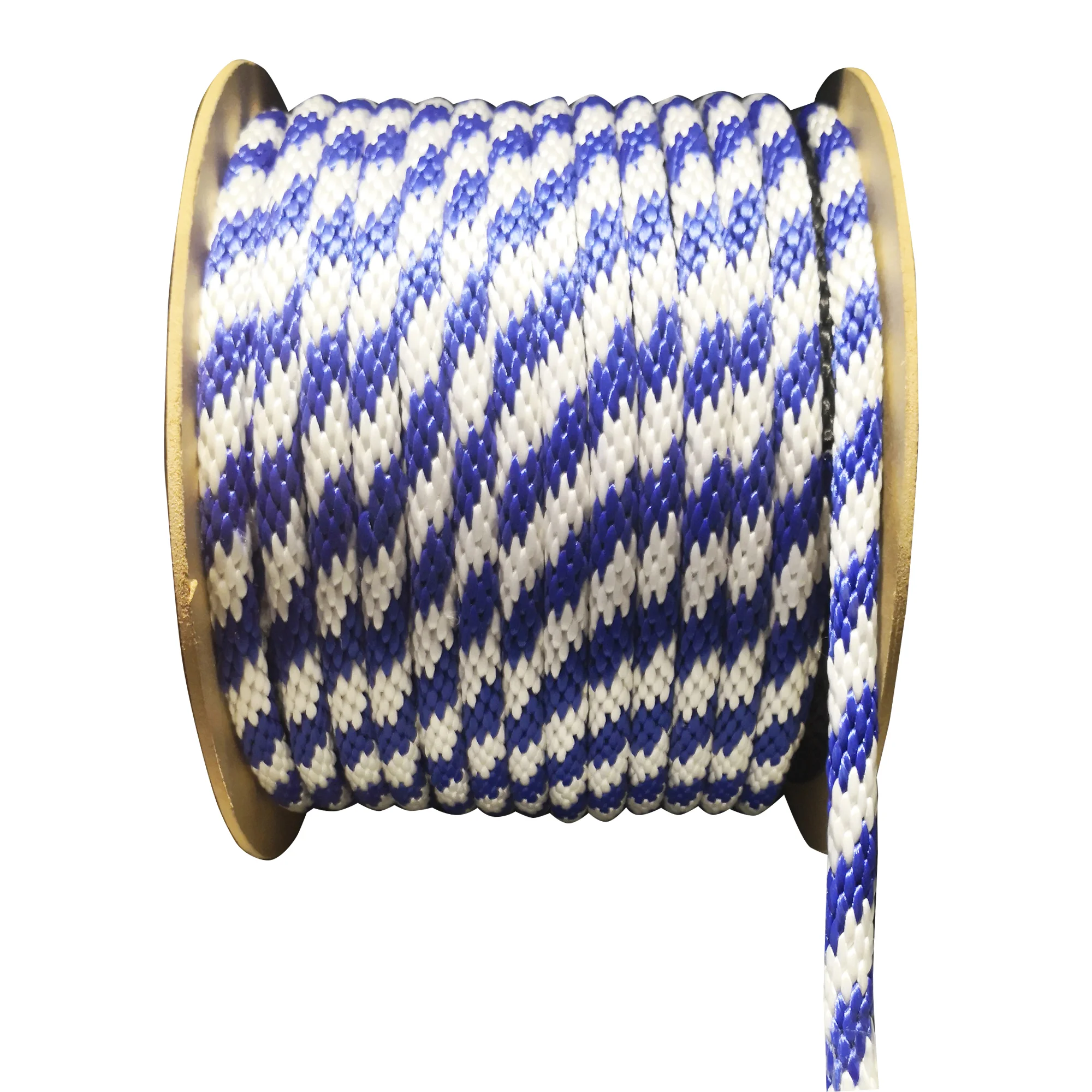 ACE DÂY POLYPROPYLENE ĐAN XANH/TRẮNG 1.58CMX60M