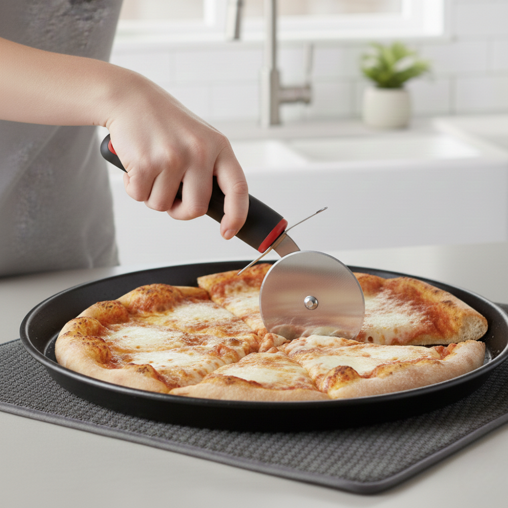 FARBERWARE DAO CẮT PIZZA 19CM BẰNG THÉP
