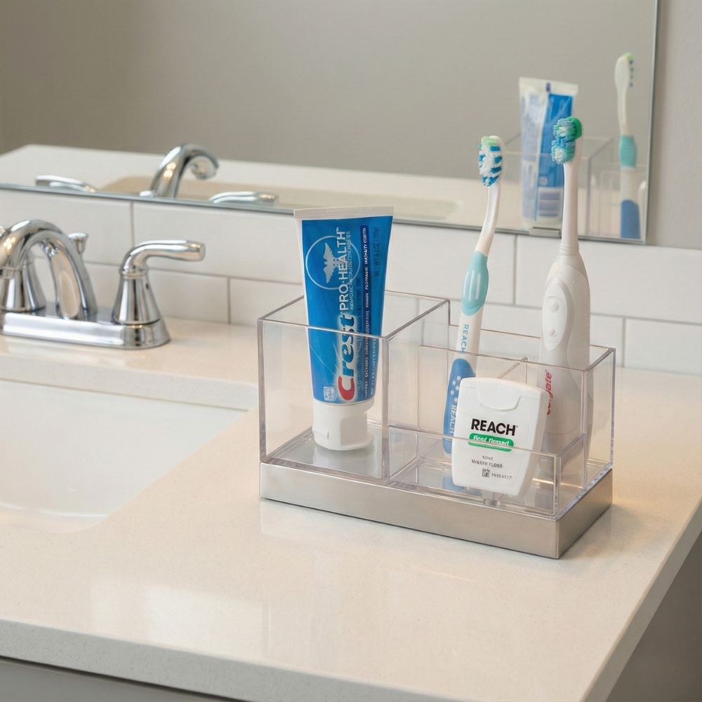 KHAY ĐỰNG ĐỒ DÙNG VỆ SINH CÁ NHÂN BẰNG NHỰA